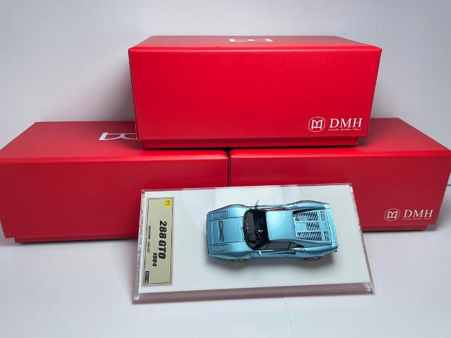 予約 DM64A036 DMH 1/64 Ferrari 288 GTO Ice Blue, Boost Gear