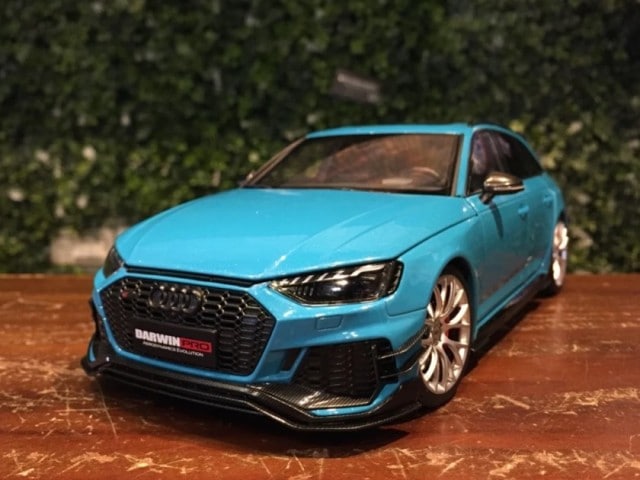 取寄せ KLW0002303 KILOworks 1/18 アウディ Audi RS4 Darwin