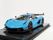 ͽ�� F165-196 �ե���ƥ������� 1/18 �����˥����� Koenigsegg Jesko 7281 Gulf Blue ������199pcs.