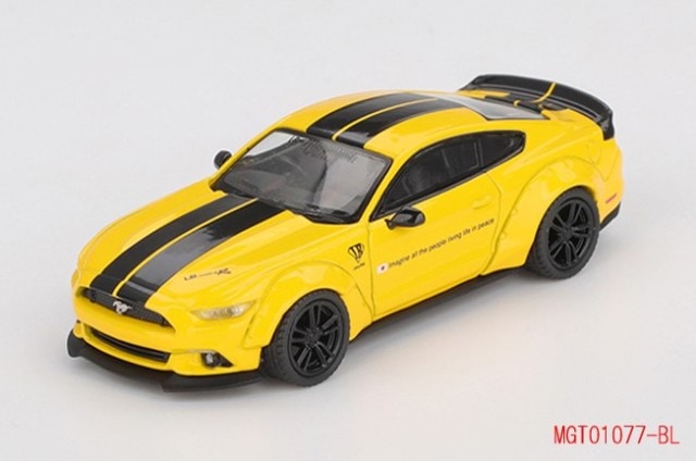 新品 MGT01077-BL TSM MINI-GT 1/64 LB☆WORKS フォード マスタング