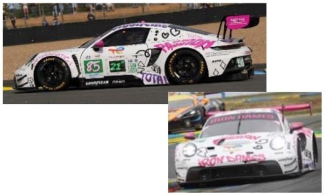 新品 S9302 スパーク 1/43 ポルシェ Porsche 911 GT3 R LMGT3 #85 IRON
