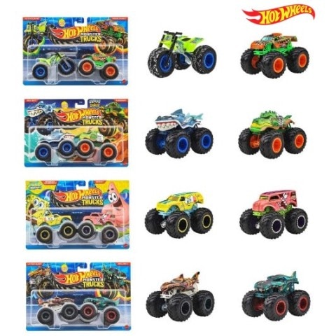 予約 FYJ64-986V ホットウィール 1/64 モンスタートラック 2