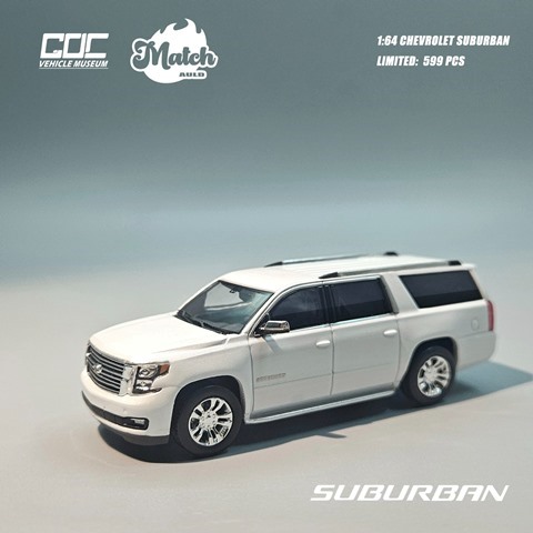 9L-011 MK Minitures 1/64 シボレー サバーバン ホワイト 9L-011 MK Minitures 1/64 シボレー サバーバン ホワイト