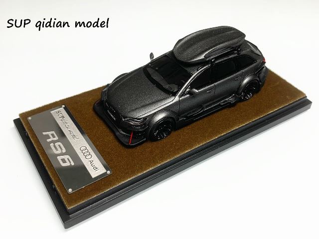 予約 SUP qidian Model 1/64 アウディ Audi RS6 Avant (C7