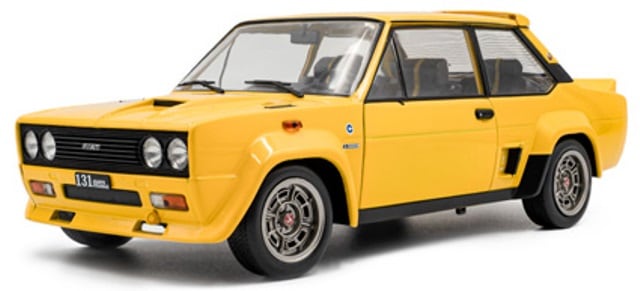 予約 S1806006 SOLIDO 1/18 フィアット 131 アバルト 1980 (イエロー