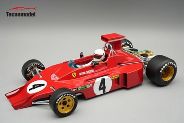 バング フェラーリ 予約 TMD18-412D テクノモデル 1/18 フェラーリ 312 B3-73