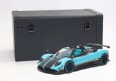 ͽ�� 850630021DIE BBR 1/18 �ѥ����� Pagani Zonda Uno coupe diecast full open Turchese and carbon - SPECIAL PACK 