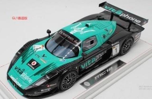 予約 GL model 1/18 マセラティ Maserati MC12 GL1 Track