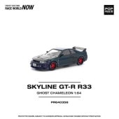 ͽ PR640356 POP RACE 1/64  饤 Skyline R33 GT-R Nismo 400R Ghost Chameleon