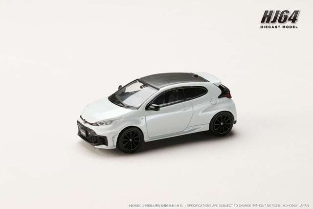 予約 HJ641087PW ホビージャパン 1/64 トヨタ GR ヤリス RZ