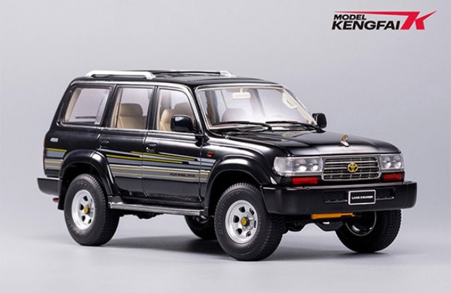 訳あり　1/18 KENGFAI トヨタ　ランドクルーザー 80 ミニカー 取寄せ KF032-2 KENGFai 1/18 トヨタ Toyota Land Cruiser