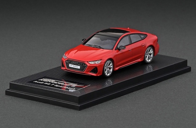 取寄せ KF034-2 KENGFai 1/64 アウディ Audi 2021 RS7 C8 Red , Boost