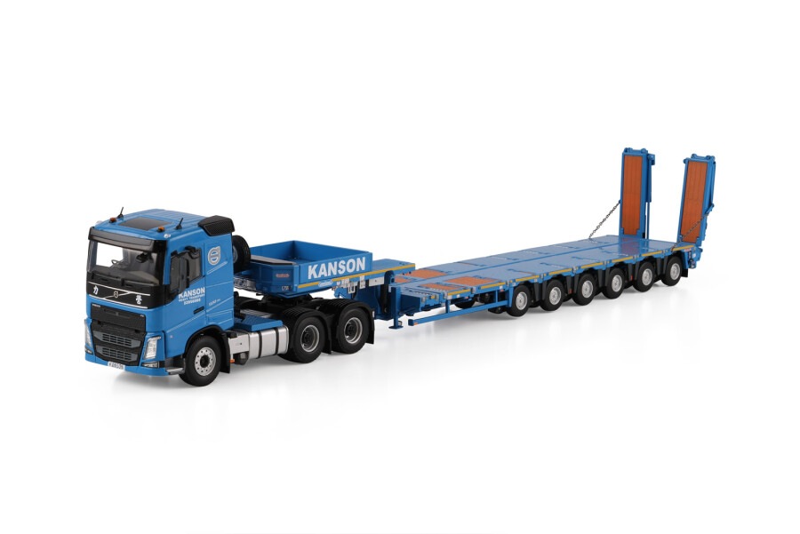 WSI Models ボルボトラック 1/50スケール　　ダンプトレーラー 予約 01-5044 WSI 1/50 ボルボ FH4 スリーパーキャブ 6x4 MCO-PX（6軸
