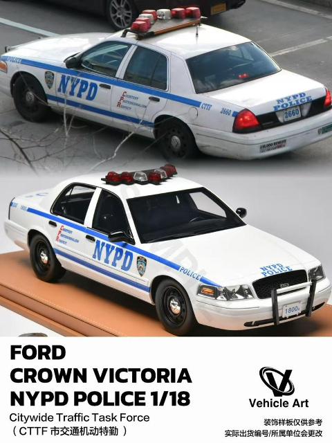 NYPD パトカー ミニカー 18/1 NYPD パトカー ミニカー 18/1
