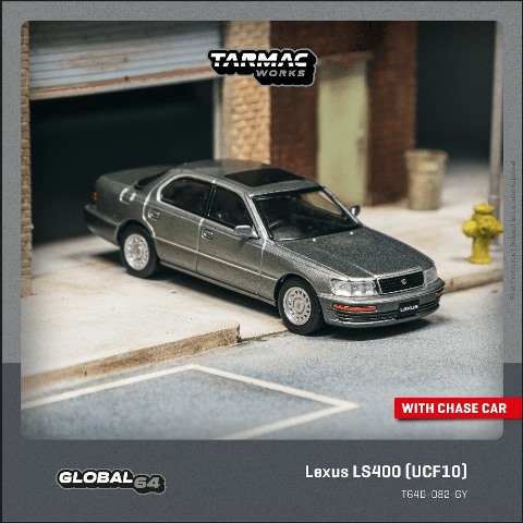 各種模型カー 単品売りします 予約 T64G-082-GY Tarmac Works 1/64 レクサス Lexus LS400