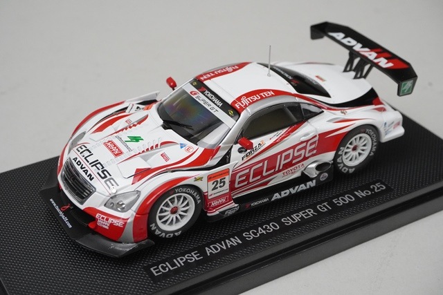 1/43 エブロ 43906 レクサス エクリプス アドバン SC430 スーパーGT500