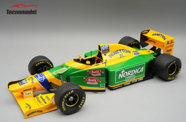 予約 TM18-377A テクノモデル 1/18 ベネトン B193B バルセロナ