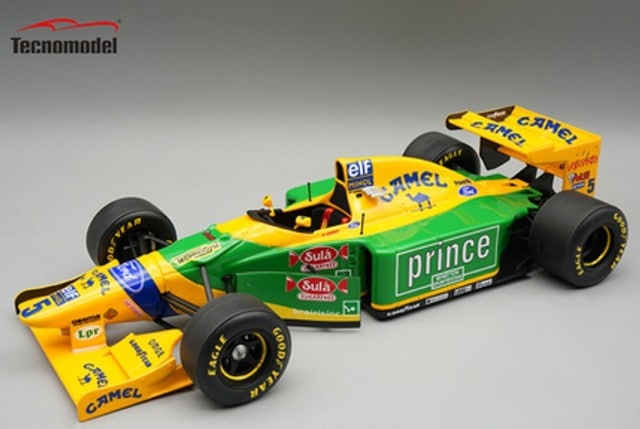 予約 TM18-377B テクノモデル 1/18 ベネトン B193B ハンガリー