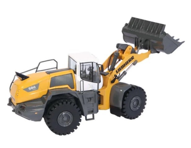 取寄せ 1006 NZG 1/50 LIEBHERR L586 - 4 Wheel loader , Boost Gear