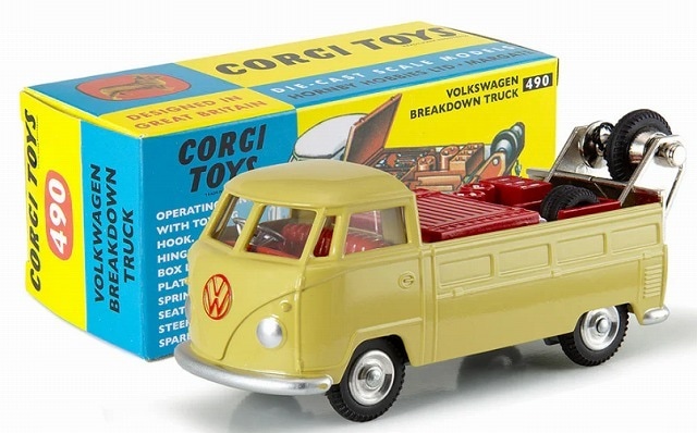 美品レア オールドコーギートイズ ワーゲンサファリカー ミニカー 予約 CG54321038 コーギー 1/47 #490 - フォルクスワーゲン