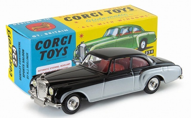 ヴィンテージ コーギートーイズ 1/43 ベントレー コンチネンタル SS 新品 CG54321054 コーギー 1/50 #224 - ベントレー コンチネンタル