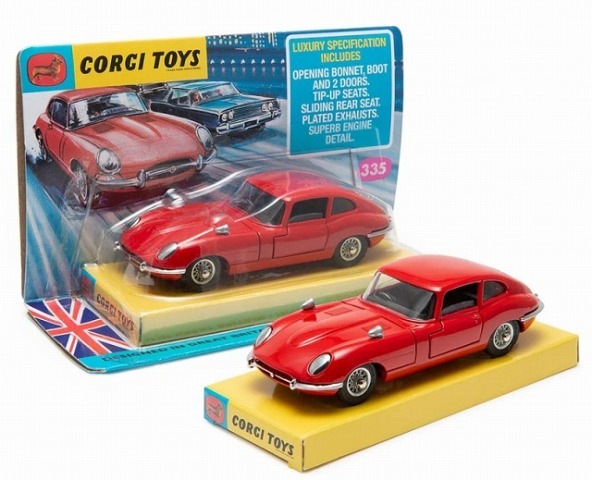 予約 CG54321012 コーギー 1/43 #335 4.2 リッター ジャガー E