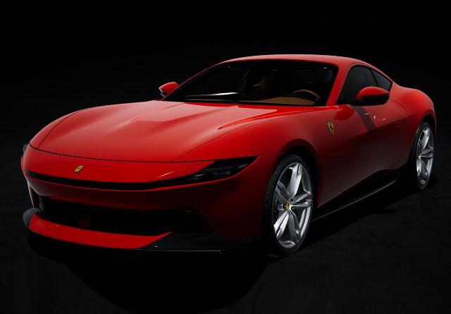 予約 P18272A BBR 1/18 フェラーリ Ferrari Amalfi Rosso Corsa