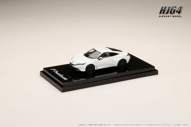 予約 HJ641085W ホビージャパン 1/64 ホンダ Honda プレリュード