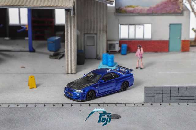 予約 Fuji 1/64 日産 スカイライン Skyline GT-R R34 Z-Tune