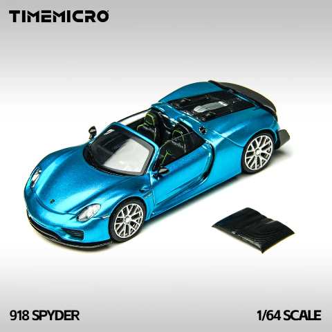 TM 1/64 ポルシェ918 スパイダー アドバンフィギュア付き032/999