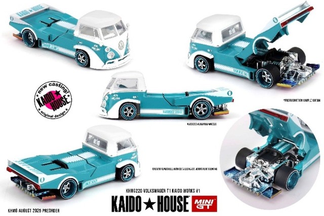 予約 KHMG220 TSM MINI-GT 1/64 BMW フォルクスワーゲン T1