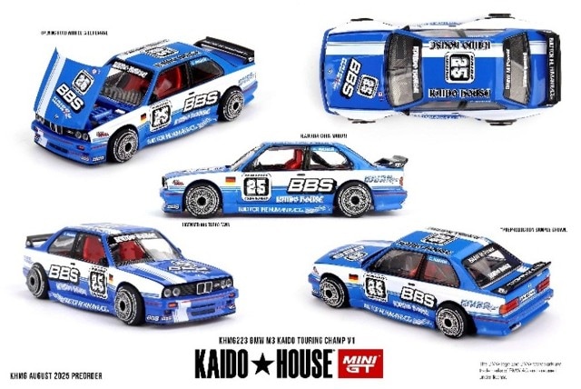 予約 KHMG223 TSM MINI-GT 1/64 BMW BMW M3 KAIDO Touring Champ