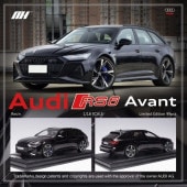 �����ò�  �⡼�����إ�å��� 1/18 �����ǥ� Audi RS6 Avan C8 2019 �֥�å� 99����� 