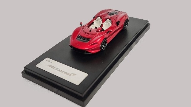 新品特価 LCD 1/64 マクラーレン エルバ Mclaren Elva レッド , Boost