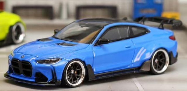 新品 SW Street Weapon 1/64 BMW G82 M4 Wide-Body Modified 改造