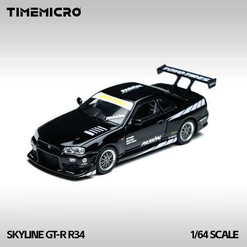 予約 TM800504 Time Micro TM 1/64 日産 スカイライン GT-R R34