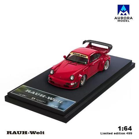 予約 AM Aurora MODEL 1/64 RWB Porsche RWB964 Metallic Red
