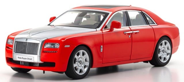 予約 KS08802RS 京商 1/18 ロールス ロイス ROLLS-ROYCE