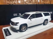 �����ò�  GOC & Vehicle Art 1/18 ���ܥ졼 ���С��Х� Chevrolet Suburban �ۥ磻�� 99����� 