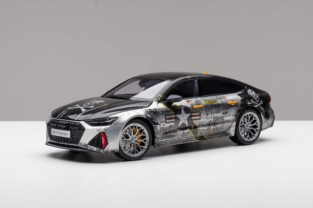 1/18 KENGFAI ケンファイ アウディ RS6 C8 京商 オートアート 1/18 KENGFAI アウディ RS6 C8 アバント クワンタムグレー