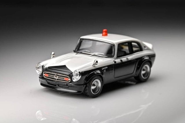新品特価 YTM 1/64 ホンダ Honda S800 パトカー , Boost Gear
