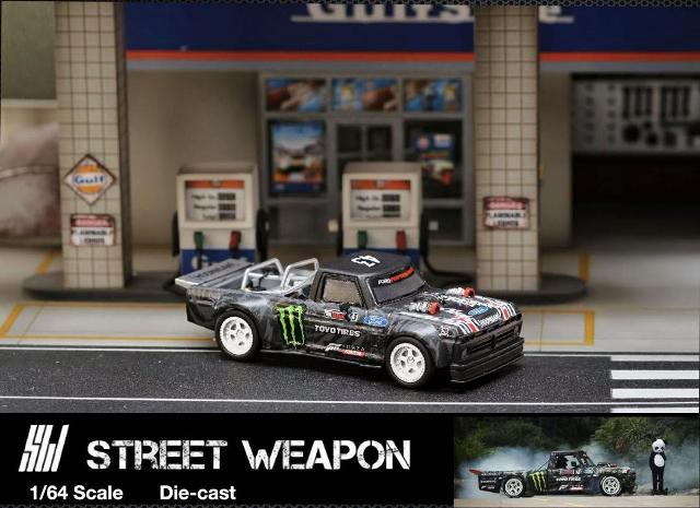 新品 Street Weapon SW 1/64 フォード 1977 F-150 Pickup ピックアップ
