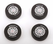 ͽ KKDCACC022 KK scale 1/18 ե Ford Mustang rims and tires set ޥ ۥ䥻å 