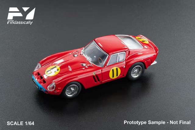予約 FY64104 Finclassically 1/64 250 GTO 4399GT 1963 Goodwood #11