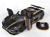 ͽ�� F171-156 �ե���ƥ������� 1/18 �����˥����� Koenigsegg Agera S Hundra Carbon Gold �����ܥ󥴡����