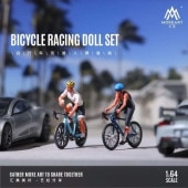ò MO222030 MoreArt 1/64  BICYCLE RACING DOLL SET ɥ졼 ɥХ 2楻å ե奢 