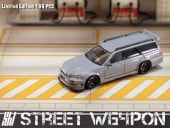 ò  Street Weapon 1/64  ơ  STAGEA R34 GT-R Wagon cement gray 