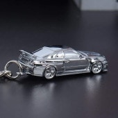 ò  SEEKER 1/87  Nissan GTR34 ۥ Chrome Silver 