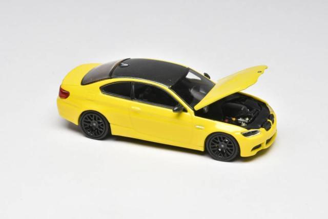 予約 Model Attudide 1/64 BMW M3(E92) Yellow, Boost Gear ミニカー通販