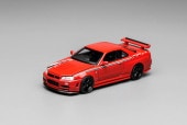 ͽ M63420 ⡼إå 1/64 Nissan SKYLINE GT-R (R34) NISMO CUSTOMIZED Red